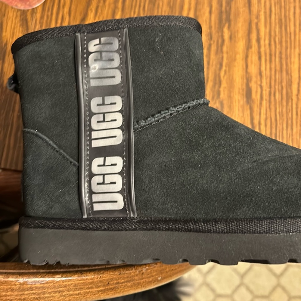 Black UGG boots size 6